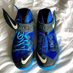 Nike Lebron James S-8 LRJ6 AK/OH US 330/503 Mens Blue Basketball Sneakers